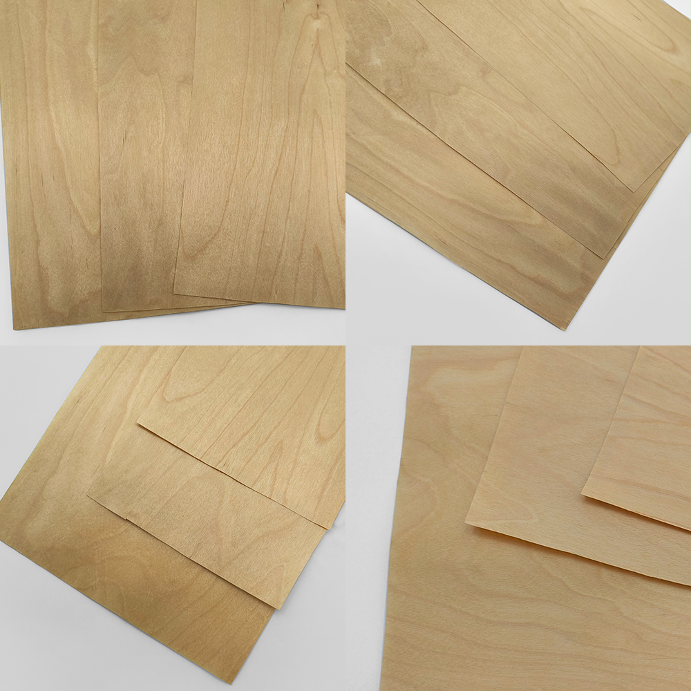 Birch veneer and other wood veneer applications