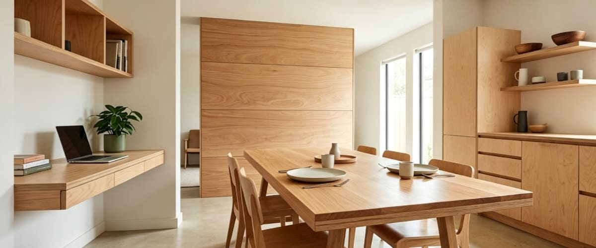 hardwood plywood furniture application
